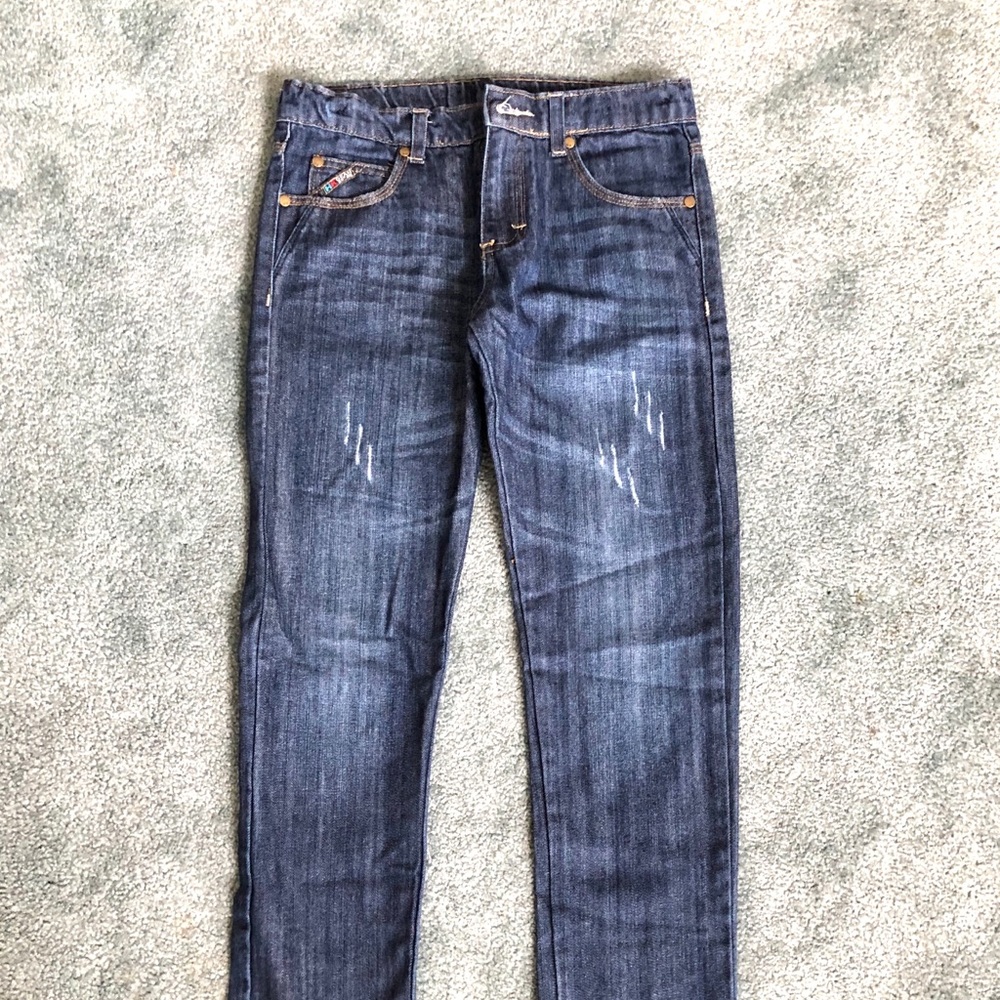Distressed jeans for kids